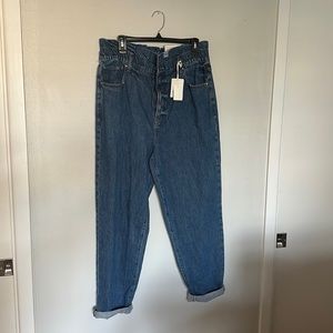 High rise mom jeans
